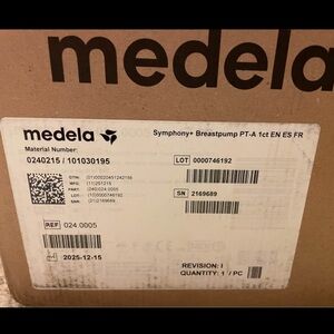 Medela Symphony+ Breastpump Box